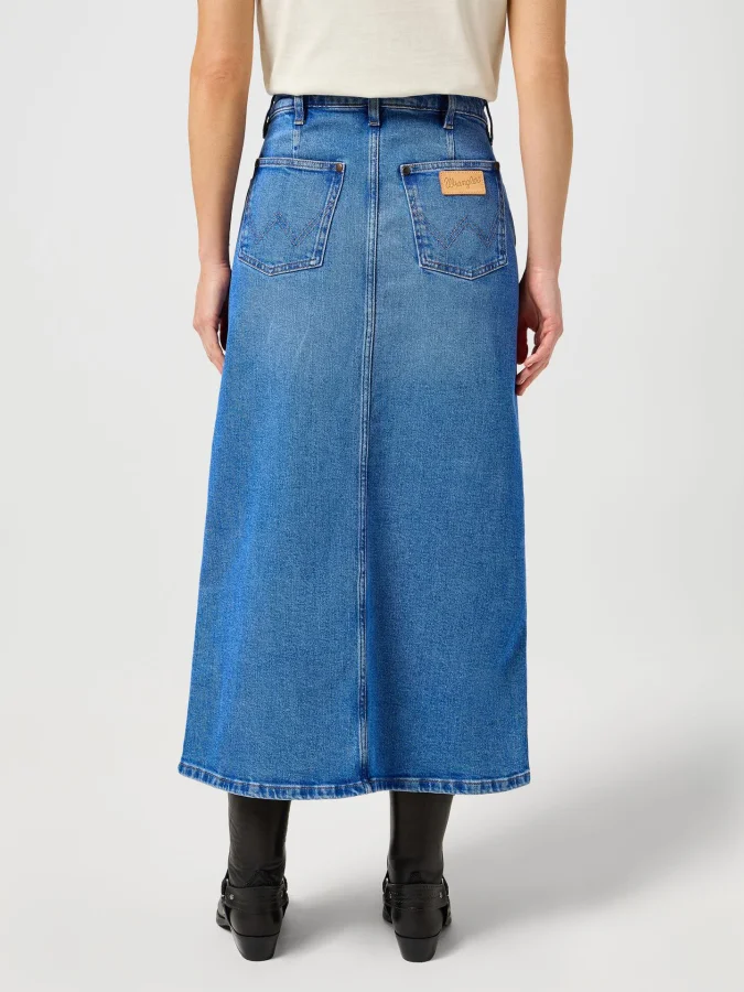 Wrangler - DENIM MAXI SKIRT 2