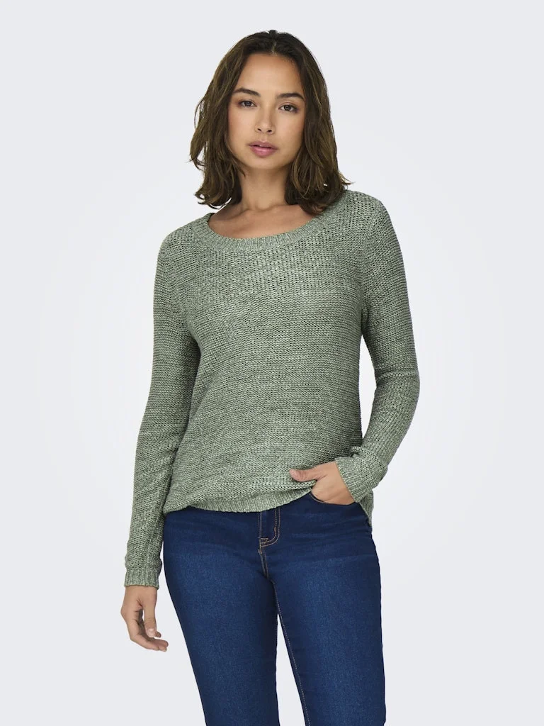 ONLY - ONLGEENA XO L/S PULLOVER KNT NOOS ONLY - ONLGEENA XO L/S PULLOVER KNT NOOS