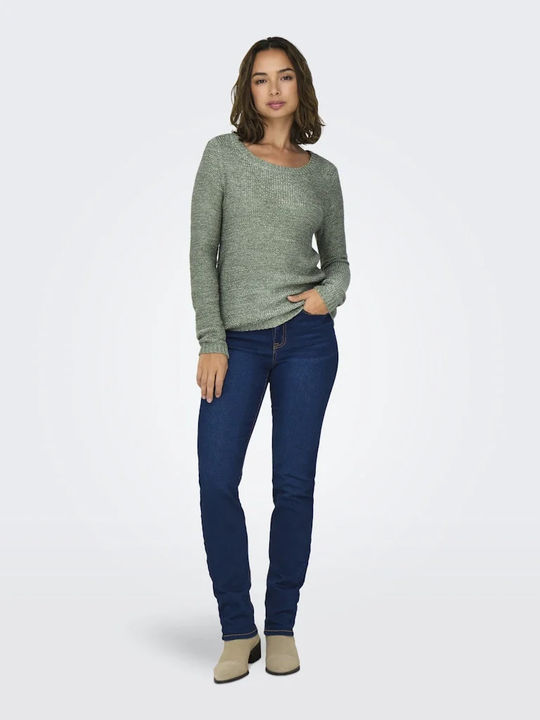 ONLY - ONLGEENA XO L/S PULLOVER KNT NOOS ONLY - ONLGEENA XO L/S PULLOVER KNT NOOS