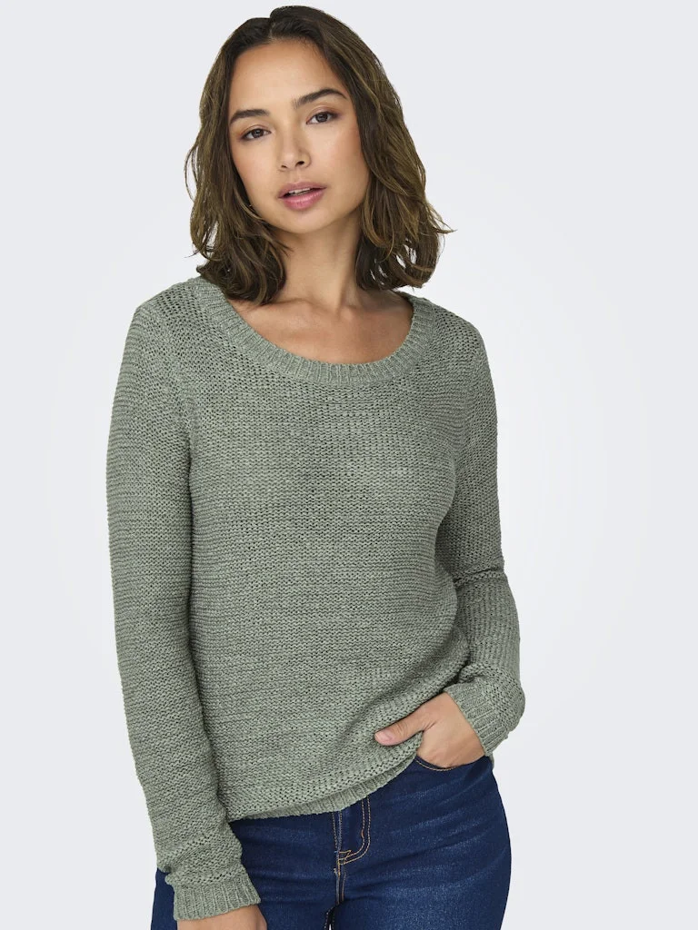 ONLY - ONLGEENA XO L/S PULLOVER KNT NOOS ONLY - ONLGEENA XO L/S PULLOVER KNT NOOS