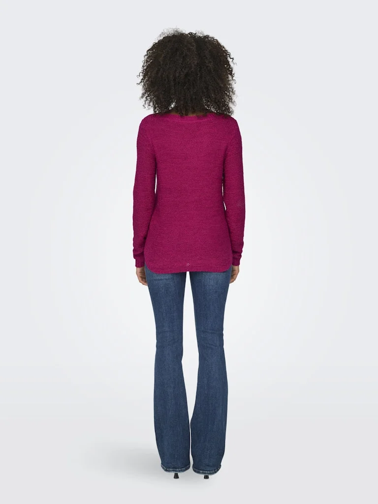 ONLY - ONLGEENA XO L/S PULLOVER KNT NOOS ONLY - ONLGEENA XO L/S PULLOVER KNT NOOS