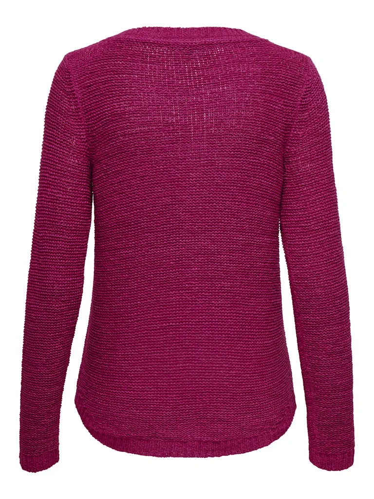 ONLY - ONLGEENA XO L/S PULLOVER KNT NOOS ONLY - ONLGEENA XO L/S PULLOVER KNT NOOS
