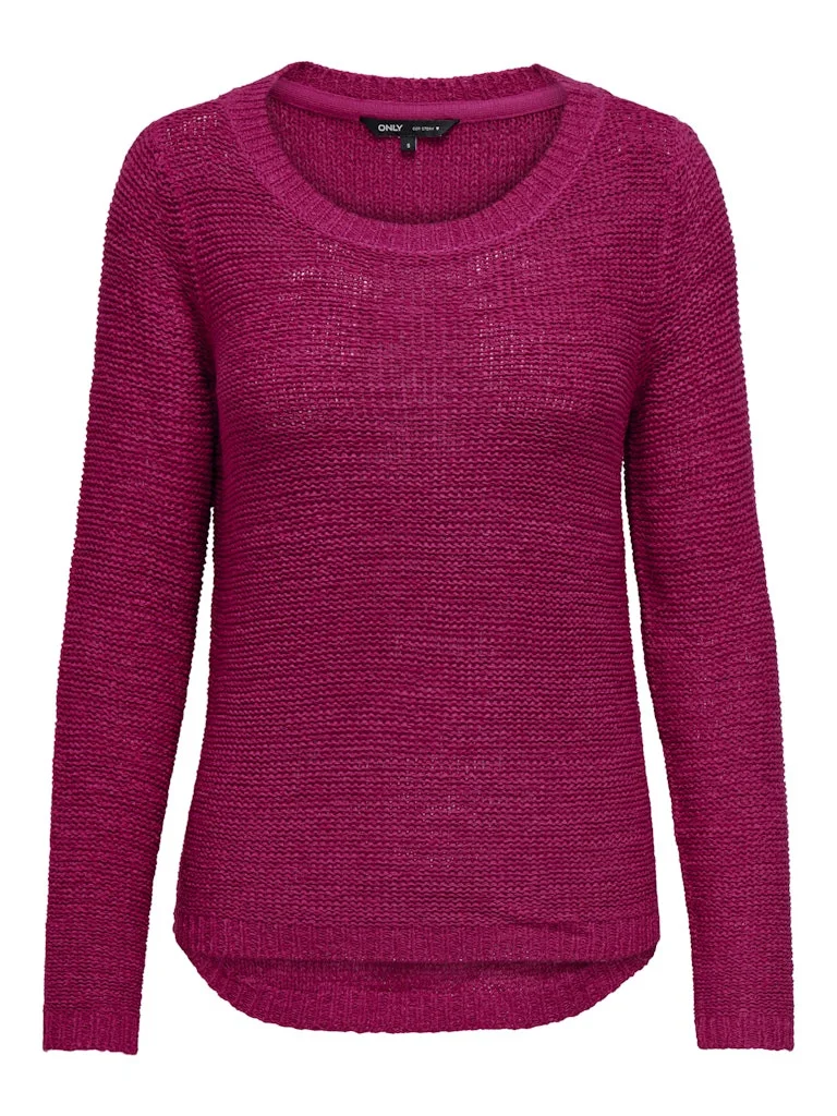 ONLY - ONLGEENA XO L/S PULLOVER KNT NOOS ONLY - ONLGEENA XO L/S PULLOVER KNT NOOS