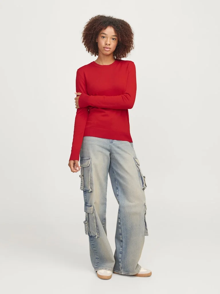JJXX - JXCARA COMFY CREW NECK KNIT NOOS JJXX - JXCARA COMFY CREW NECK KNIT NOOS