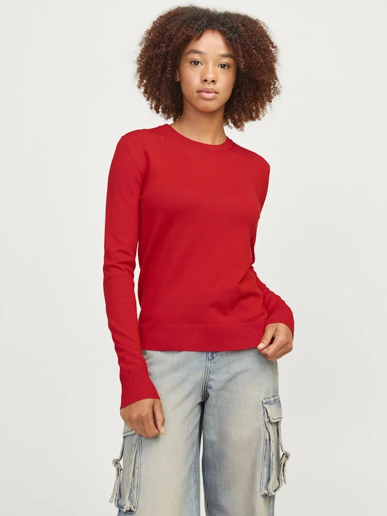 JJXX - JXCARA COMFY CREW NECK KNIT NOOS JJXX - JXCARA COMFY CREW NECK KNIT NOOS