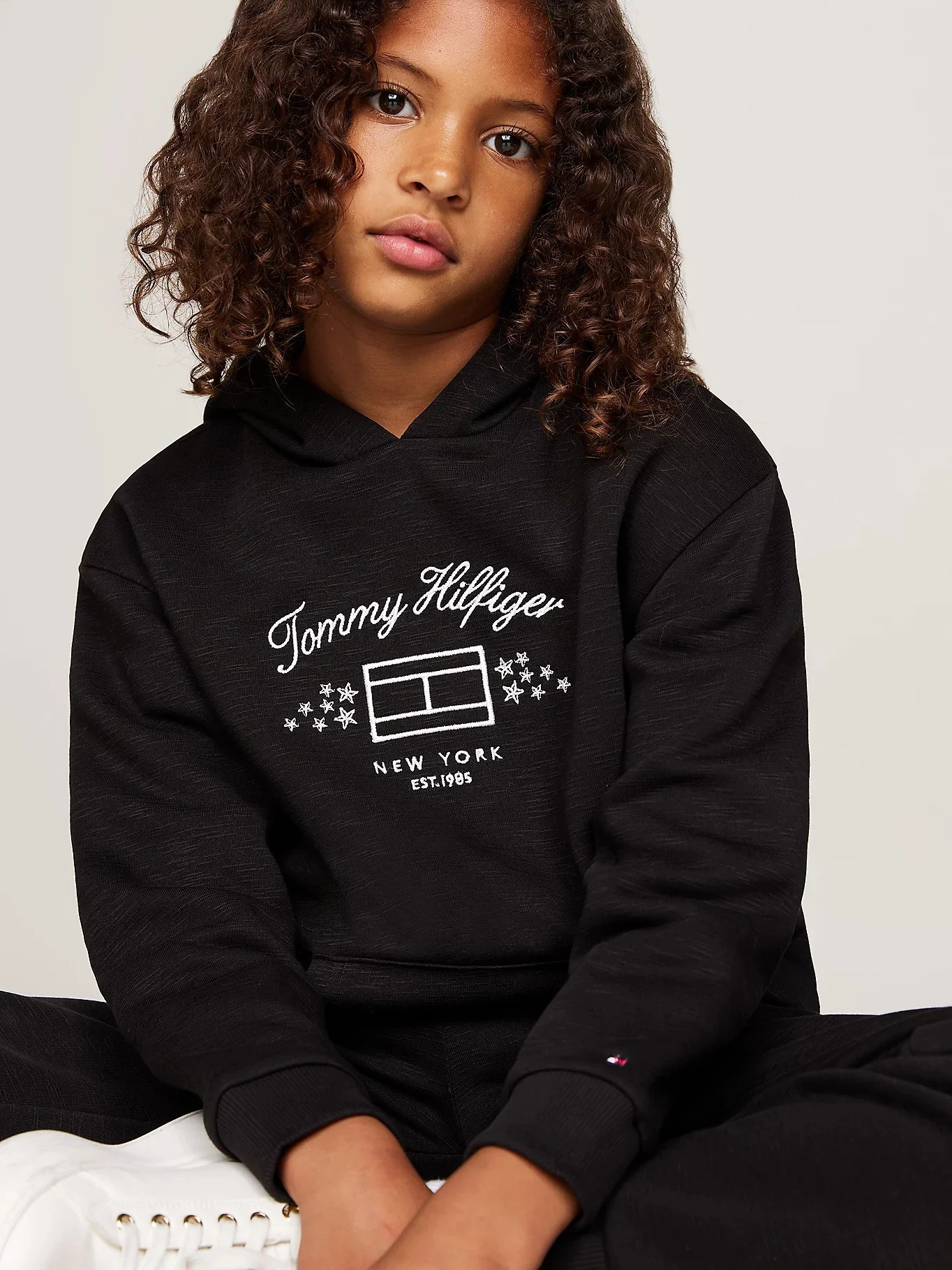 TOMMY HILFIGER - TH FLAG SLUB FLEECE... TOMMY HILFIGER - TH FLAG SLUB FLEECE...