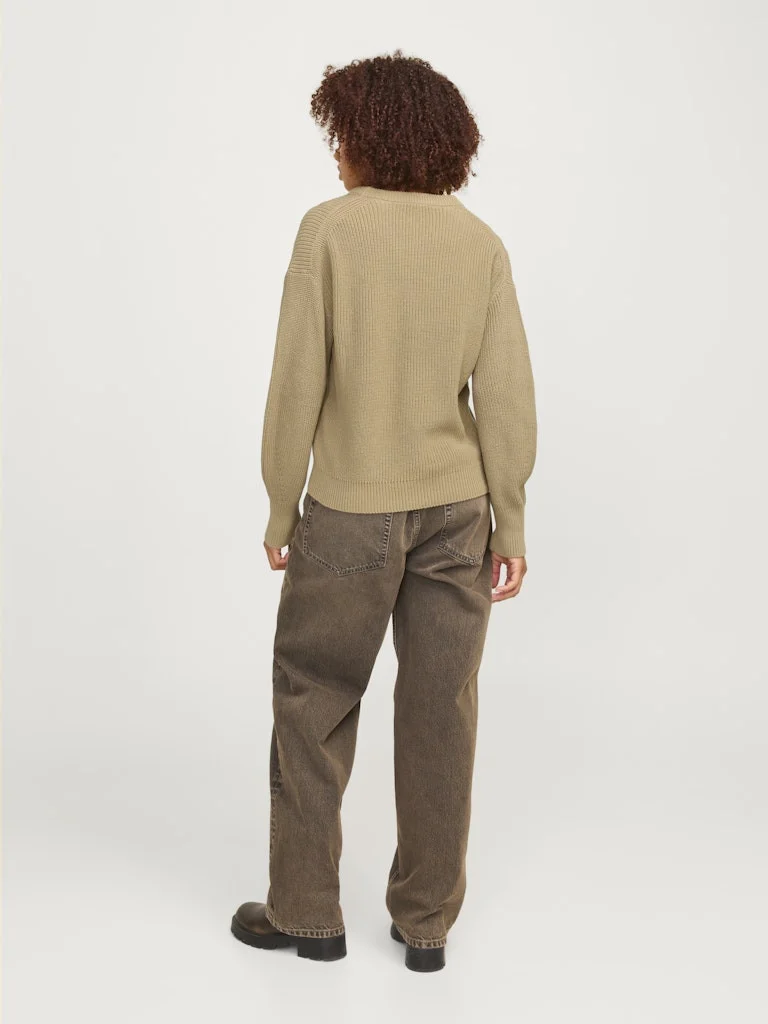 JJXX - JXMILA TWIST CREW NECK KNIT NOOS JJXX - JXMILA TWIST CREW NECK KNIT NOOS