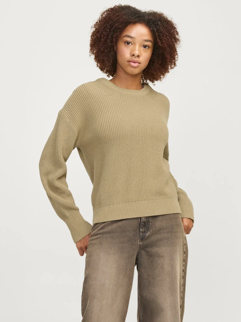 JJXX - JXMILA TWIST CREW NECK KNIT NOOS JJXX - JXMILA TWIST CREW NECK KNIT NOOS