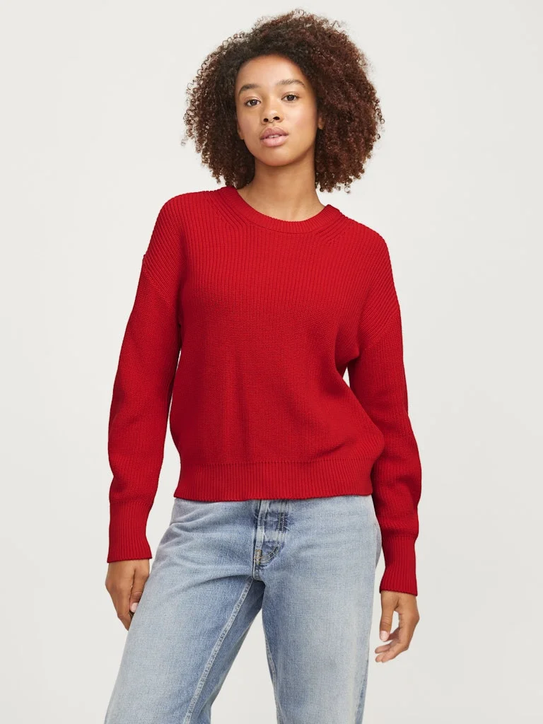JJXX - JXMILA TWIST CREW NECK KNIT NOOS JJXX - JXMILA TWIST CREW NECK KNIT NOOS