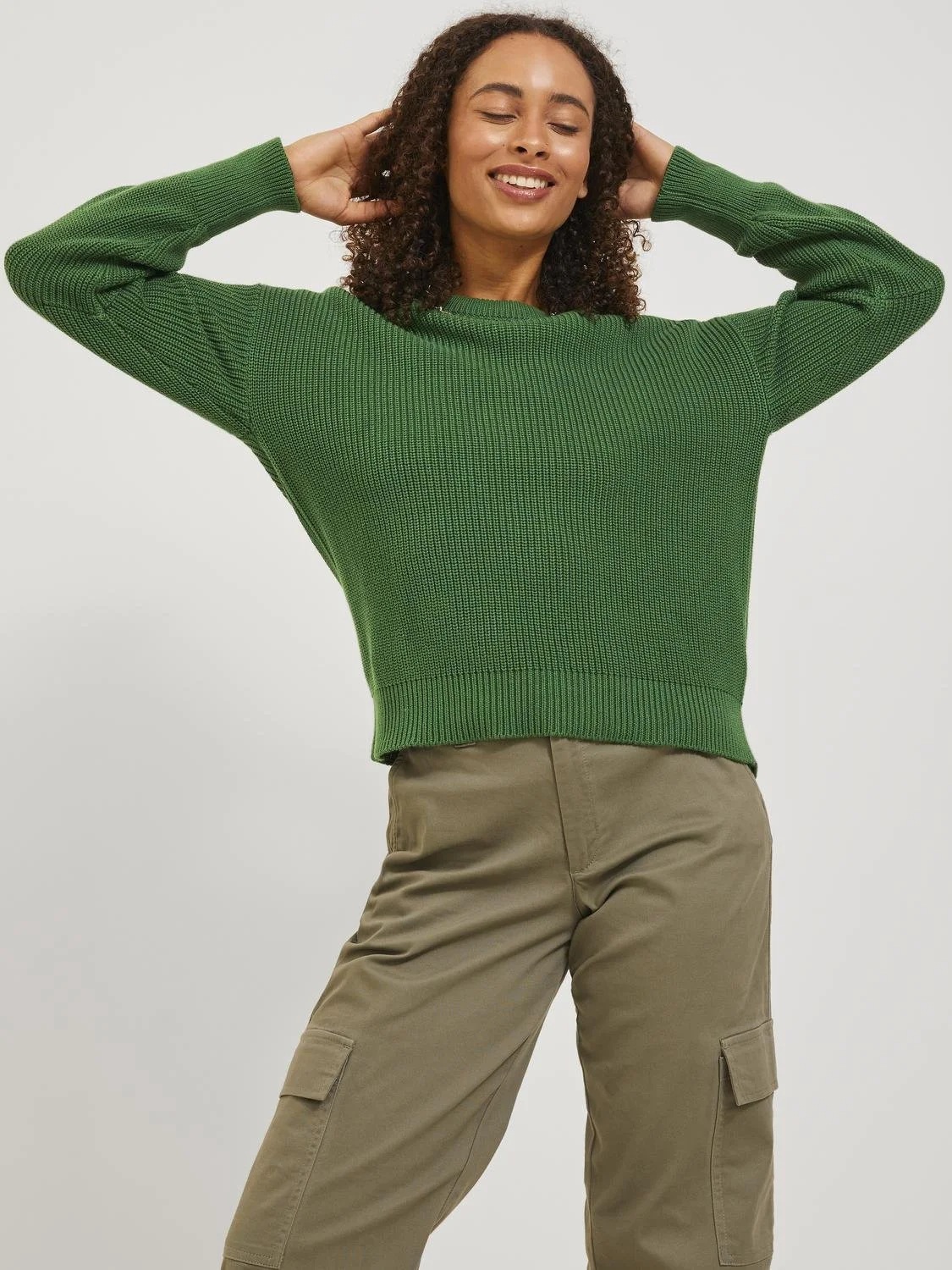 JJXX - JXMILA TWIST CREW NECK KNIT NOOS JJXX - JXMILA TWIST CREW NECK KNIT NOOS