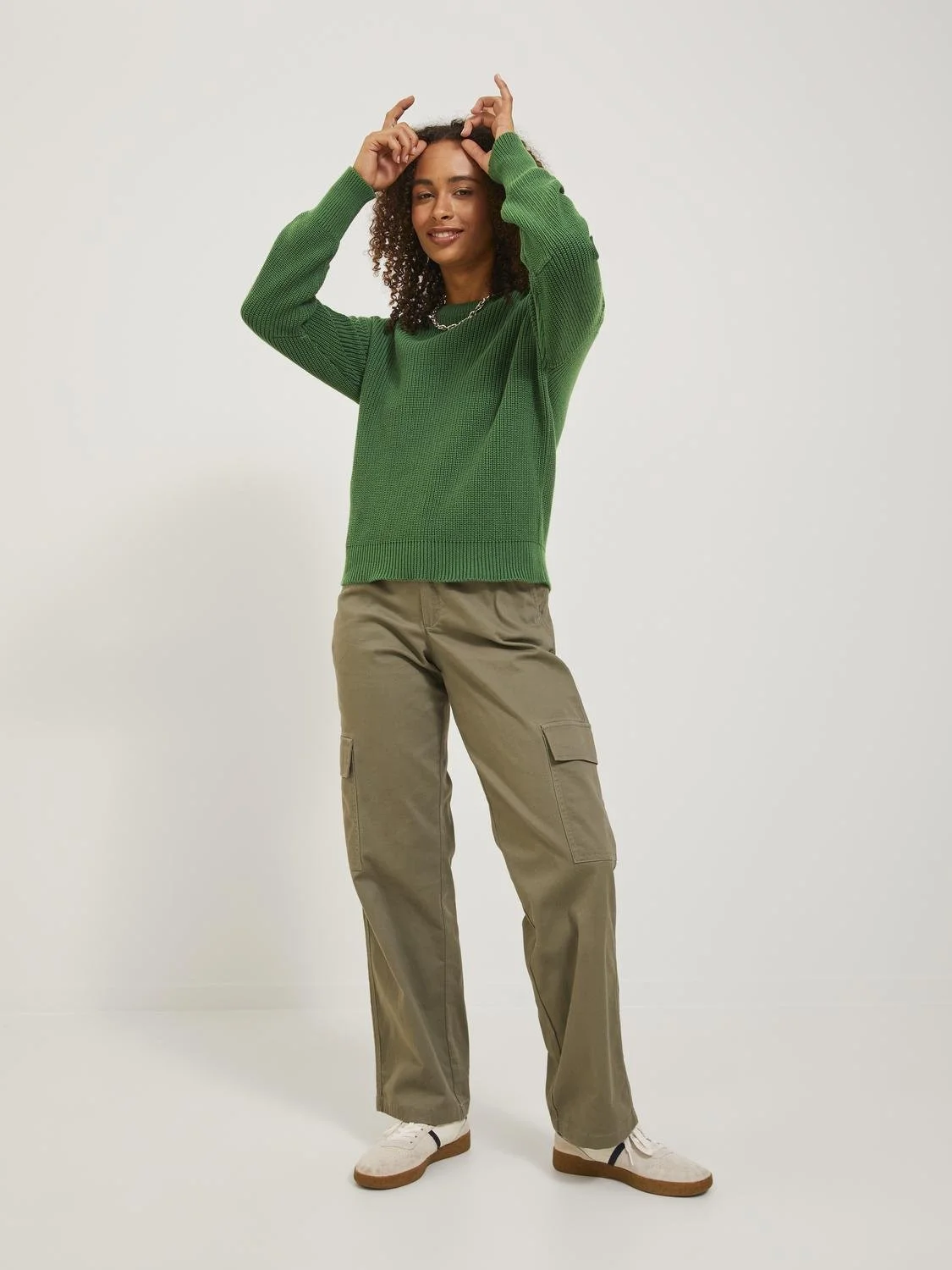 JJXX - JXMILA TWIST CREW NECK KNIT NOOS JJXX - JXMILA TWIST CREW NECK KNIT NOOS