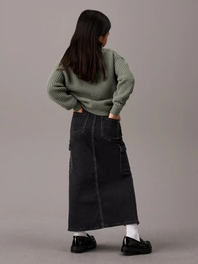 CALVIN KLEIN - MAXI DENIM... 2