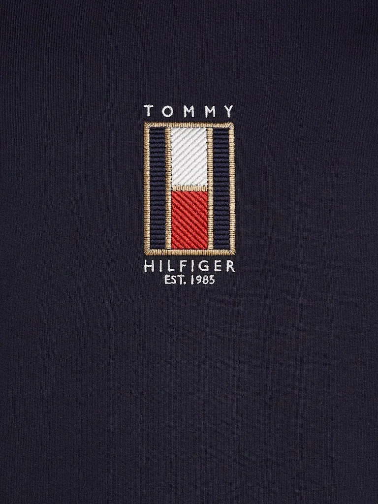 Tommy Hilfiger - VERTICAL FLAG HOODY Tommy Hilfiger - VERTICAL FLAG HOODY