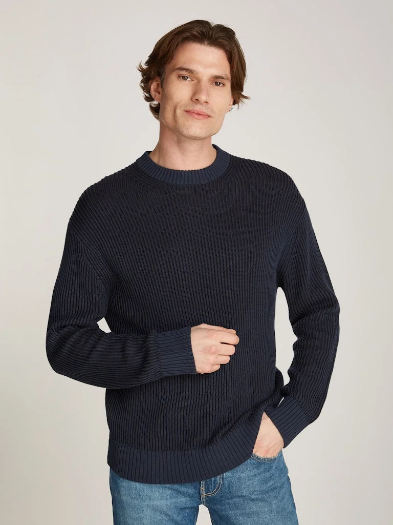 CALVIN KLEIN JEANS - PLATED CREW NECK... CALVIN KLEIN JEANS - PLATED CREW NECK...