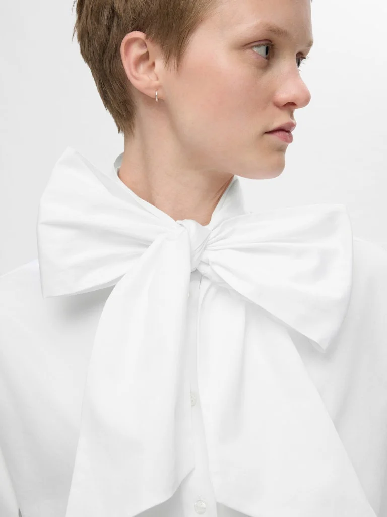 SELECTED WOMEN - SLFJUNO 3/4 BOW SHIRT B SELECTED WOMEN - SLFJUNO 3/4 BOW SHIRT B