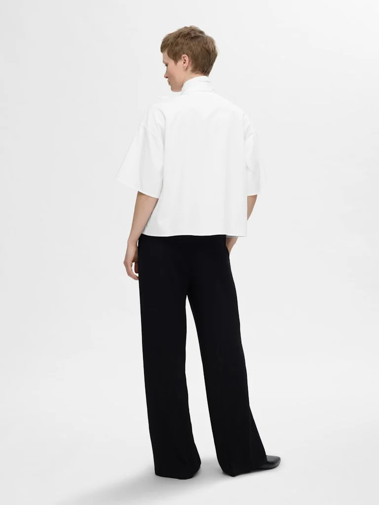 SELECTED WOMEN - SLFJUNO 3/4 BOW SHIRT B SELECTED WOMEN - SLFJUNO 3/4 BOW SHIRT B