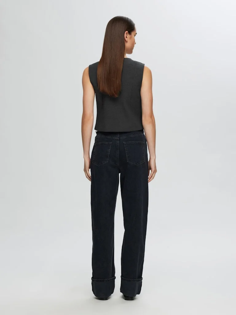 SELECTED WOMEN - SLFRITA VEST DGM NOOS SELECTED WOMEN - SLFRITA VEST DGM NOOS
