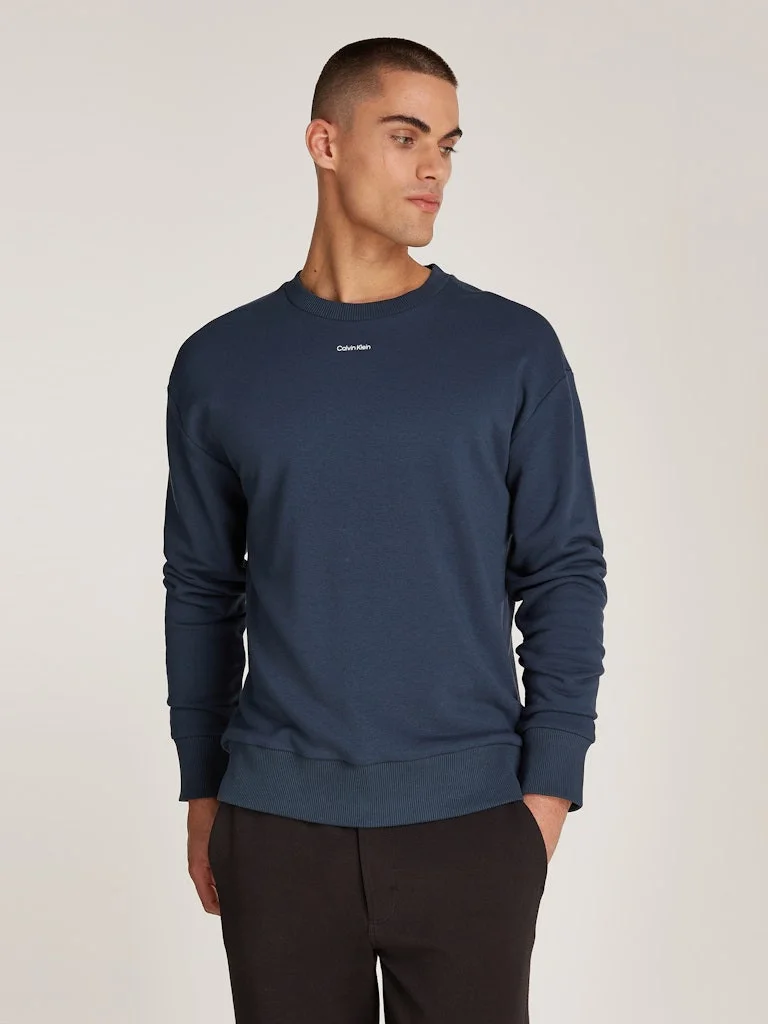 CALVIN KLEIN - NANO LOGO SWEATSHIRT CALVIN KLEIN - NANO LOGO SWEATSHIRT