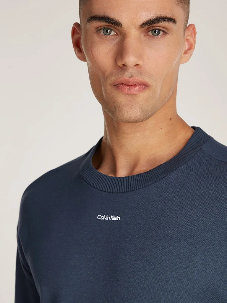 CALVIN KLEIN - NANO LOGO SWEATSHIRT CALVIN KLEIN - NANO LOGO SWEATSHIRT