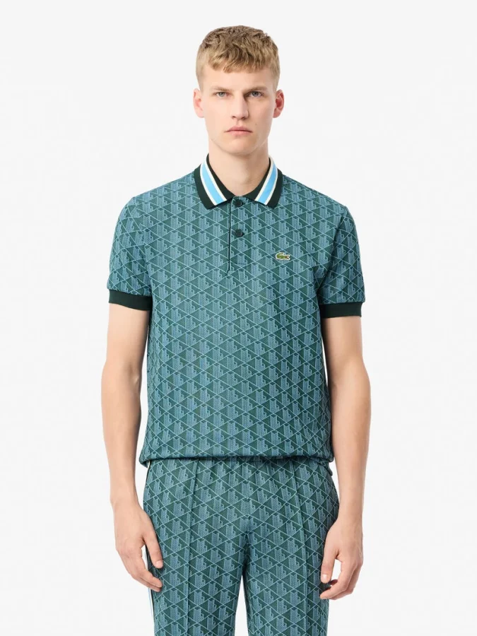 Lacoste - CONTRAST COLLAR...