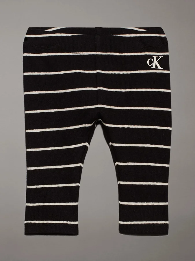 CALVIN KLEIN - STRIPED RIB...
