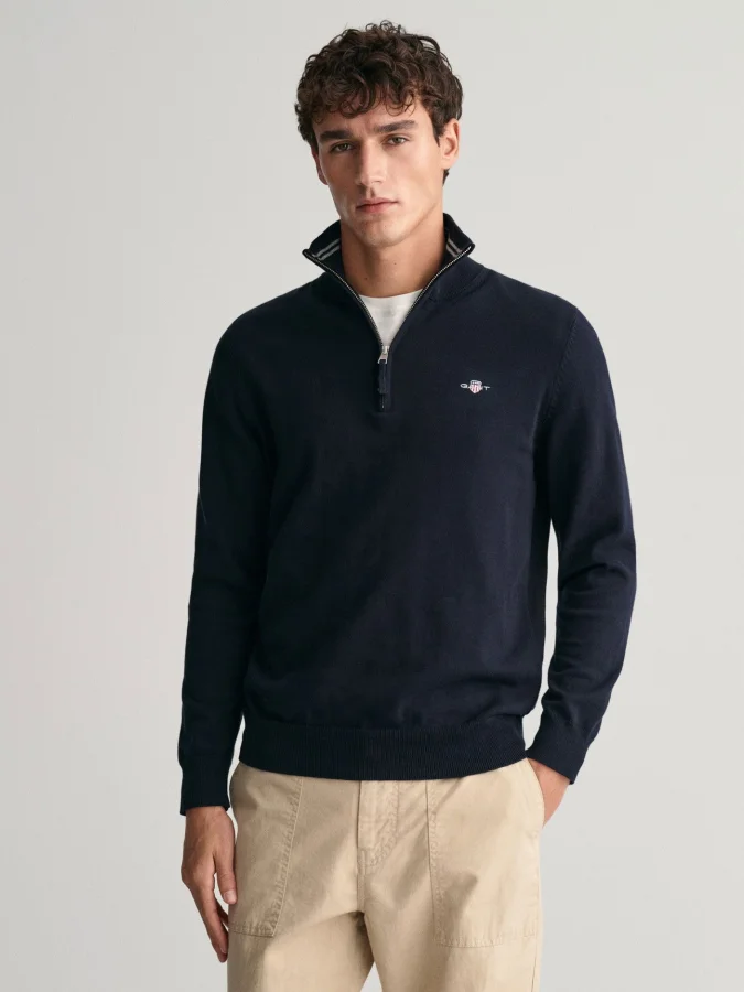 Gant - CLASSIC COTTON HALF ZIP