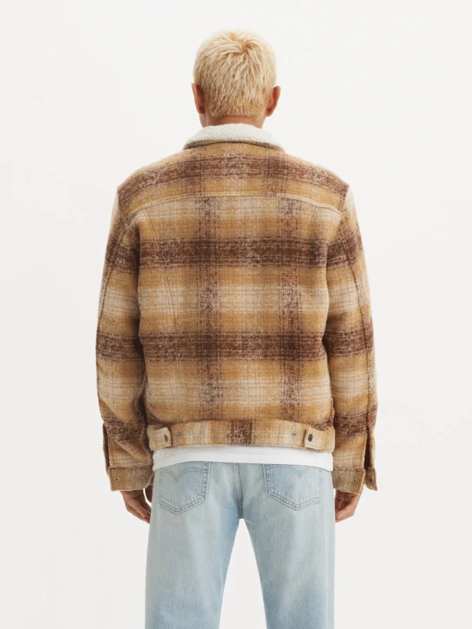 Levis® - Plaid Type3 Sherpa... 2