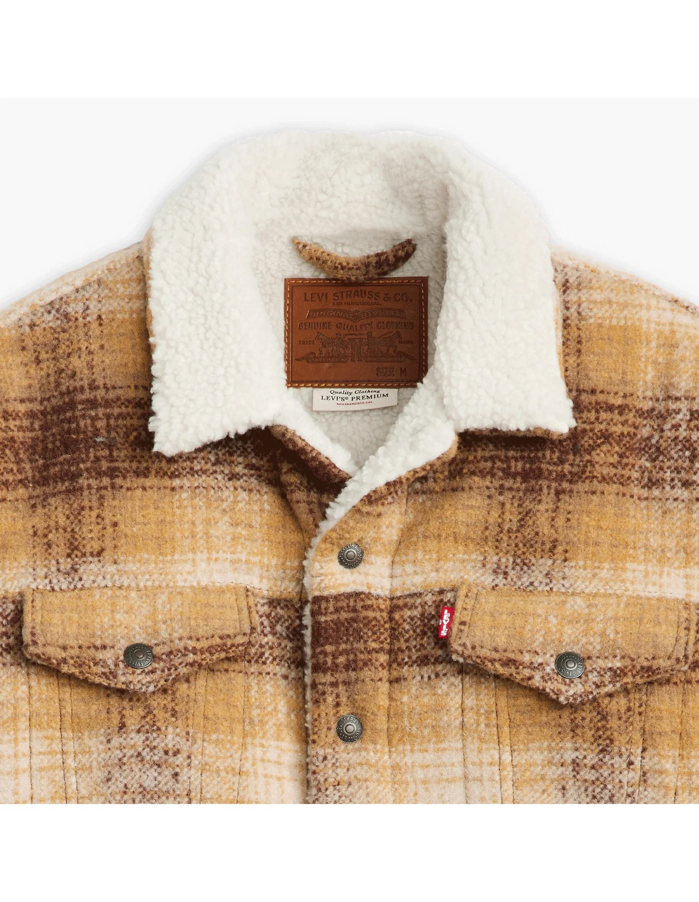 Levis® - Plaid Type3 Sherpa Truck Levis® - Plaid Type3 Sherpa Truck