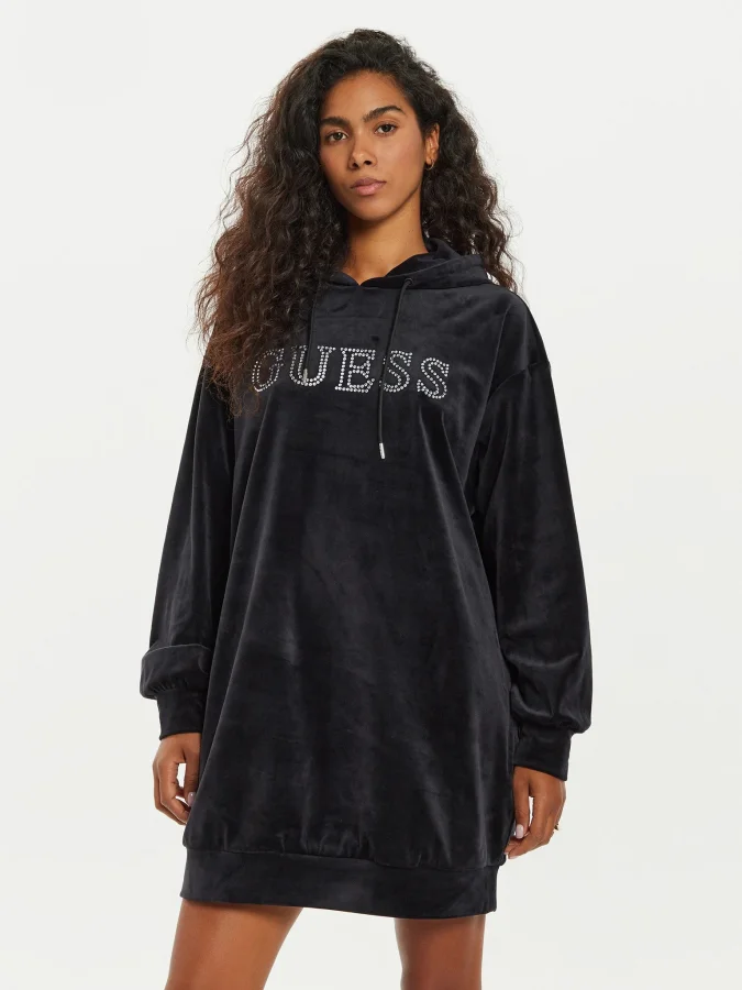 GUESS - COUTURE HOODIE LONG...