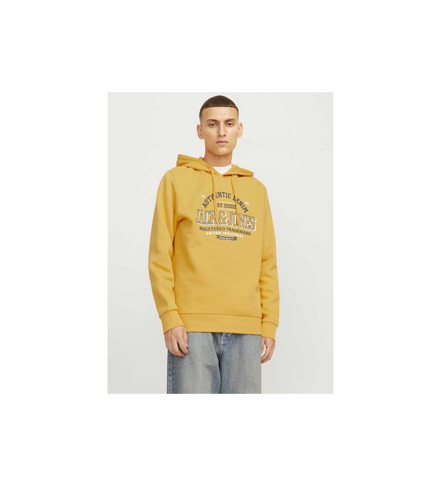 JACK & JONES Jjelogo Kapuzenpullover Für Teens - Bequemer Sweater Für Herbst & Winter