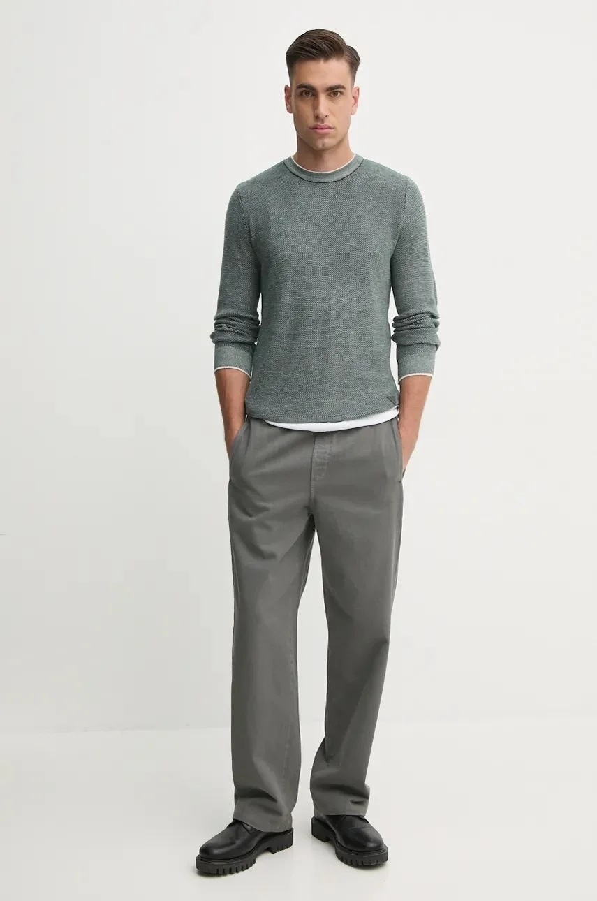GUESS - EARLE LS STITCHED CN SWTR GUESS - EARLE LS STITCHED CN SWTR
