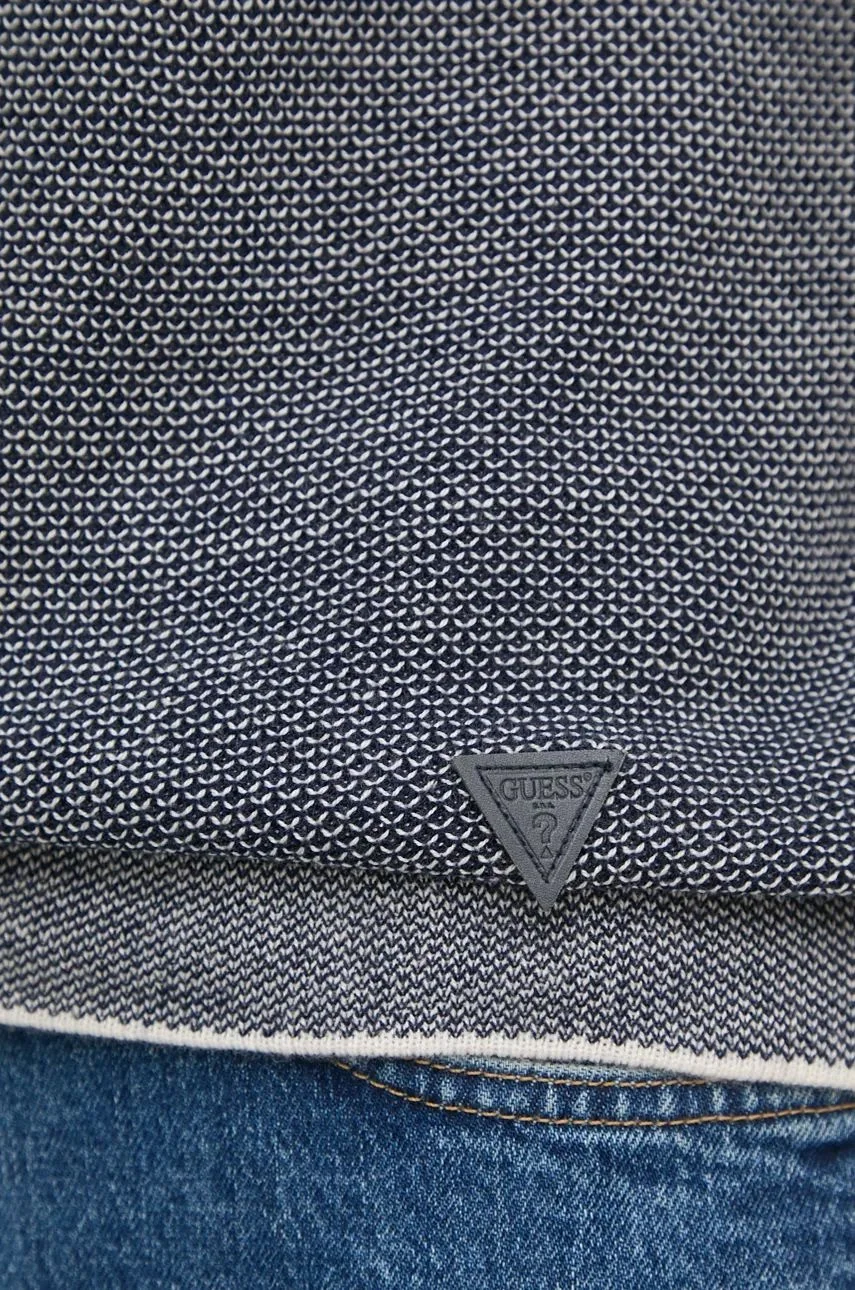 GUESS - EARLE LS STITCHED CN SWTR GUESS - EARLE LS STITCHED CN SWTR