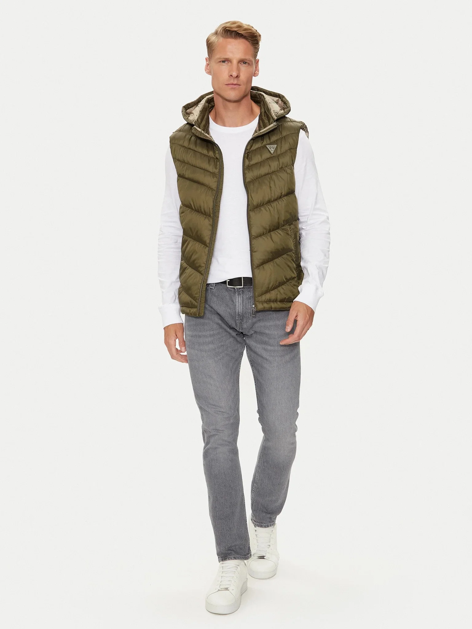 GUESS - SUPER LIGHT PUFFA VEST GUESS - SUPER LIGHT PUFFA VEST