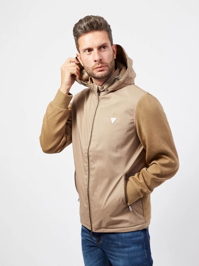 GUESS - KNITTED WINDBREAKER