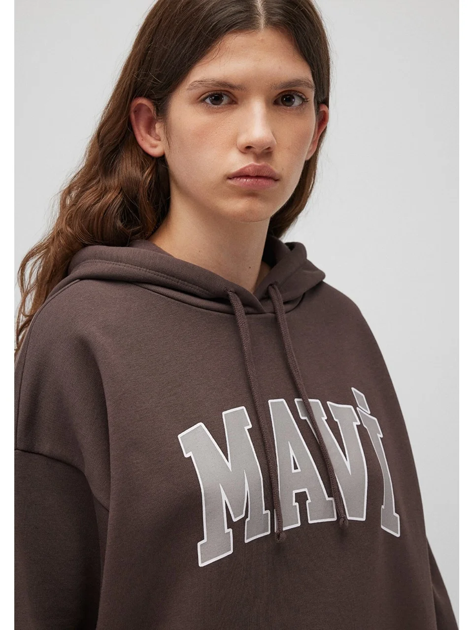MAVI - MAVI LOGO HOODED SWEATSHIRT MAVI - MAVI LOGO HOODED SWEATSHIRT
