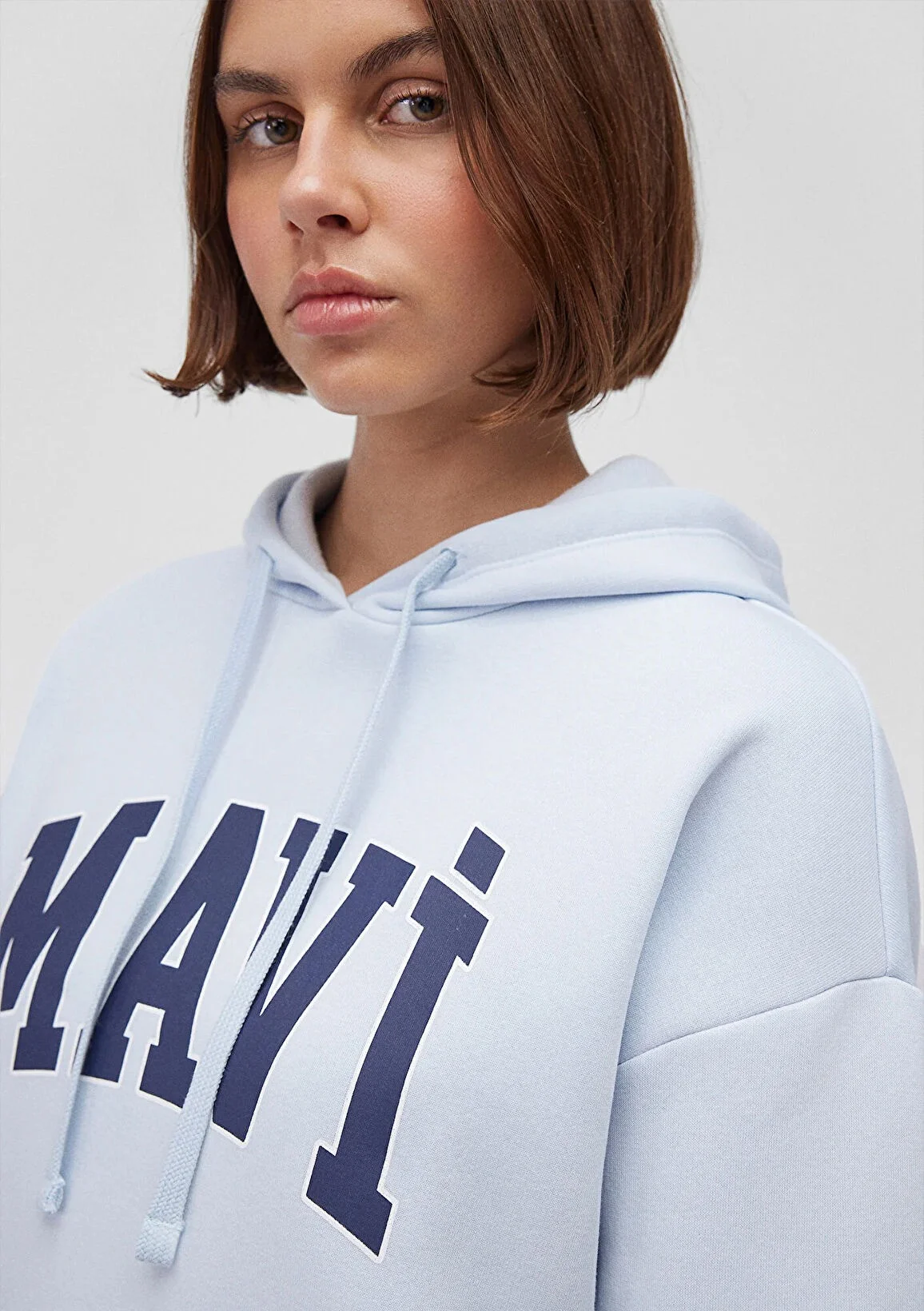 MAVI - MAVI  LOGO HOODED SWEATSHIRT MAVI - MAVI  LOGO HOODED SWEATSHIRT