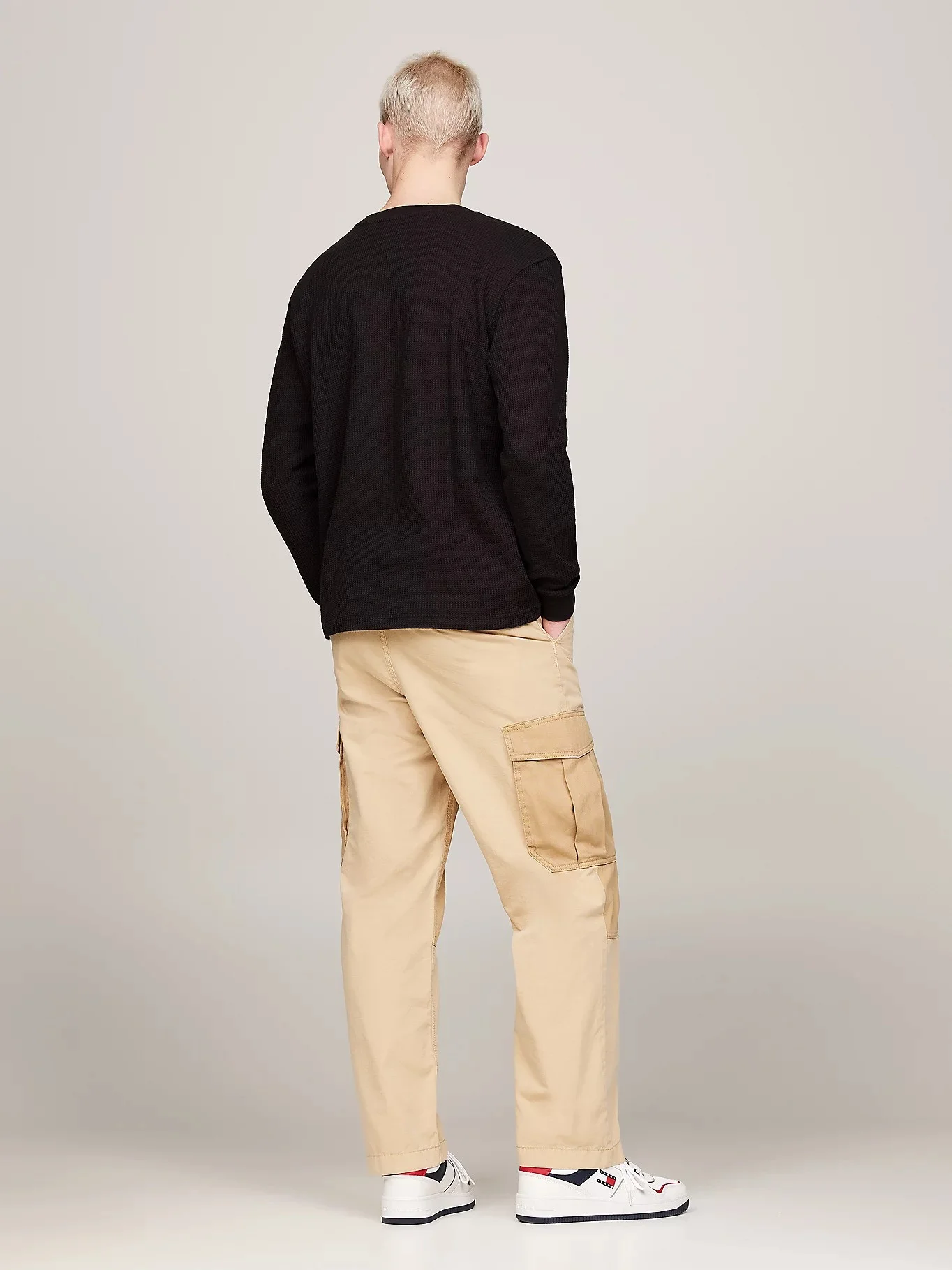 Tommy Jeans - TJM REG WAFFLE L/S TEE Tommy Jeans - TJM REG WAFFLE L/S TEE