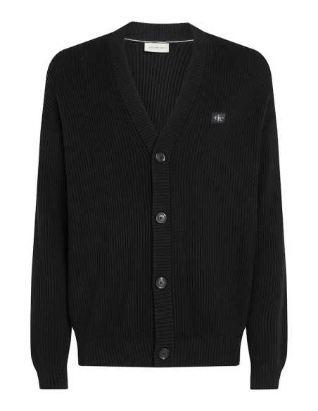 CALVIN KLEIN JEANS - WOVEN LABEL CARDIGAN Size XL