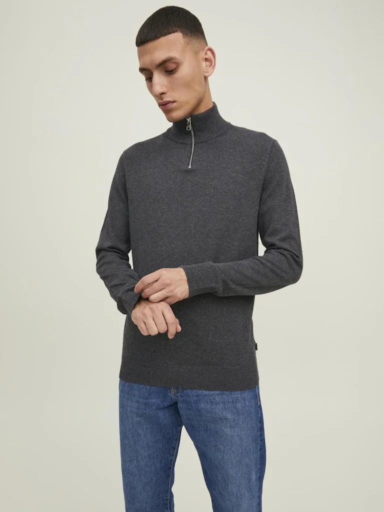 Jack & Jones - JJEEMIL KNIT HALF ZIP... Jack & Jones - JJEEMIL KNIT HALF ZIP...
