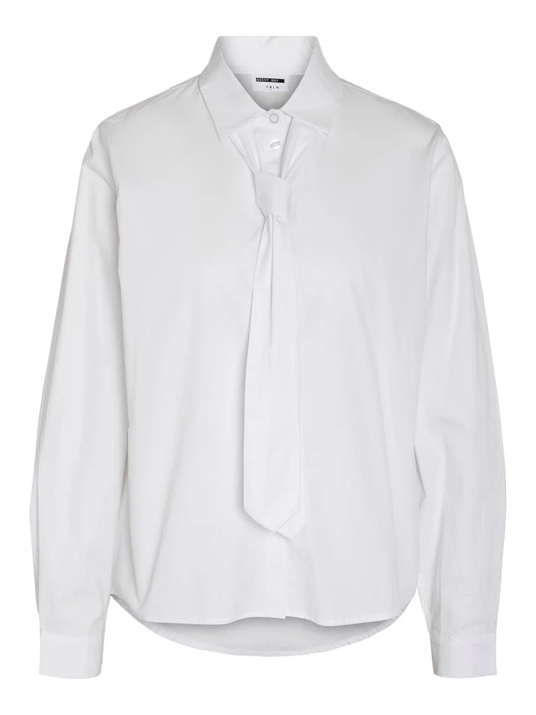 Noisy May - NMFREJA L/S TIE SHIRT WVN... Noisy May - NMFREJA L/S TIE SHIRT WVN...