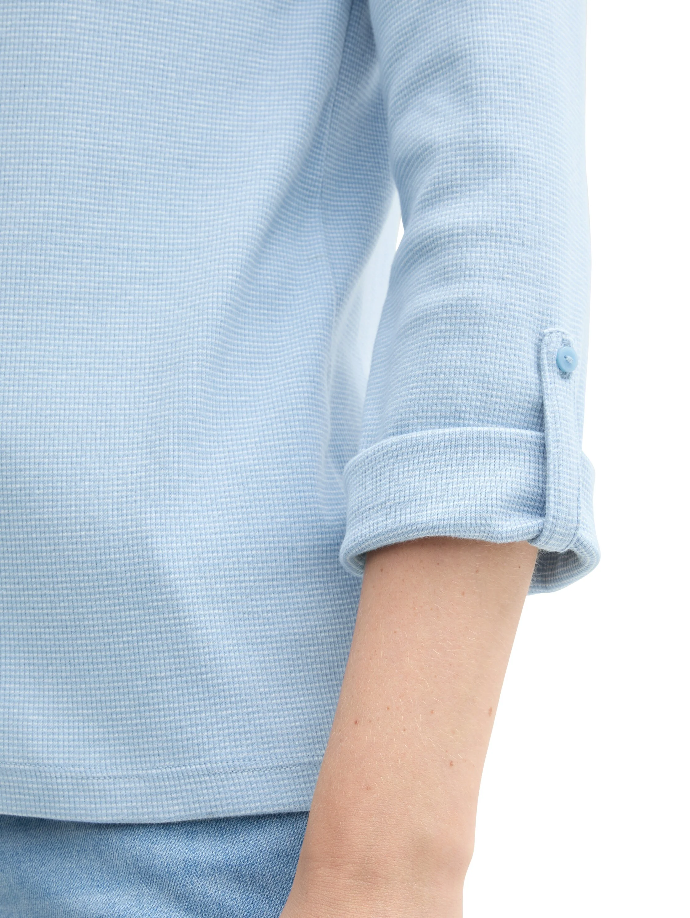 Tom Tailor - T-shirt Stripe Henley Tom Tailor - T-shirt Stripe Henley