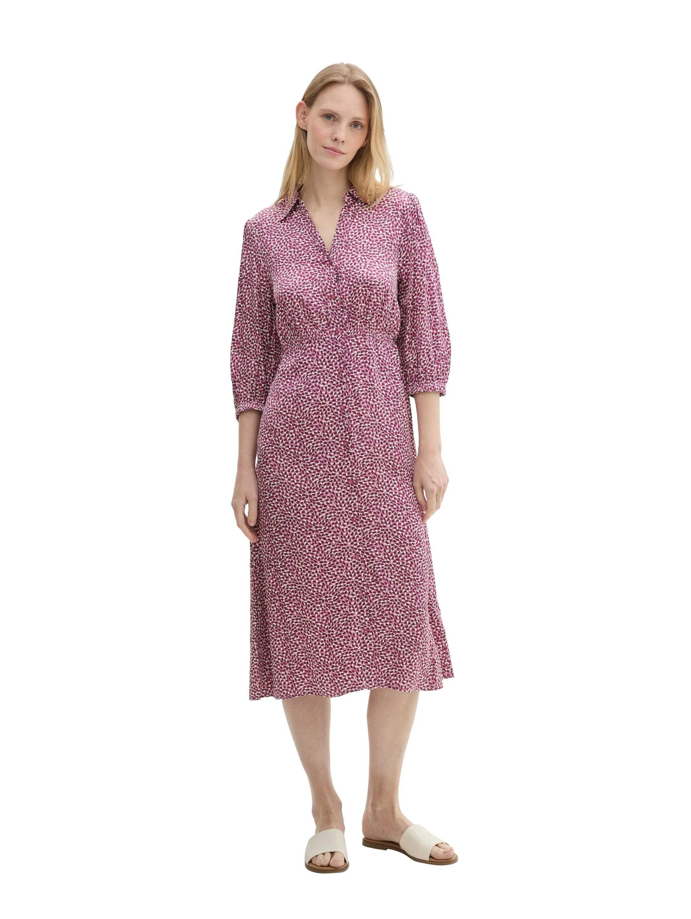 Tom Tailor - Printed Feminine Dress Tom Tailor - Printed Feminine Dress