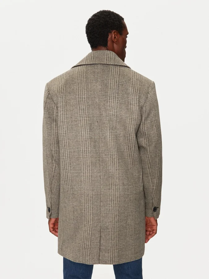 GUESS - DARIN WOOL PLAID COAT 2