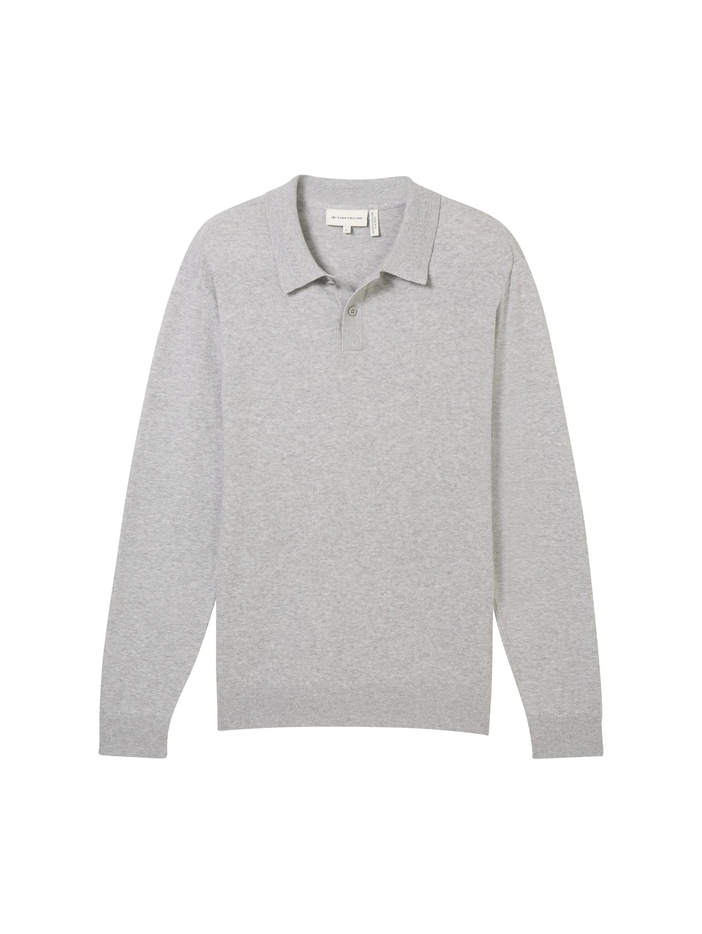 Tom Tailor - Cosy Structured Knit Polo Tom Tailor - Cosy Structured Knit Polo