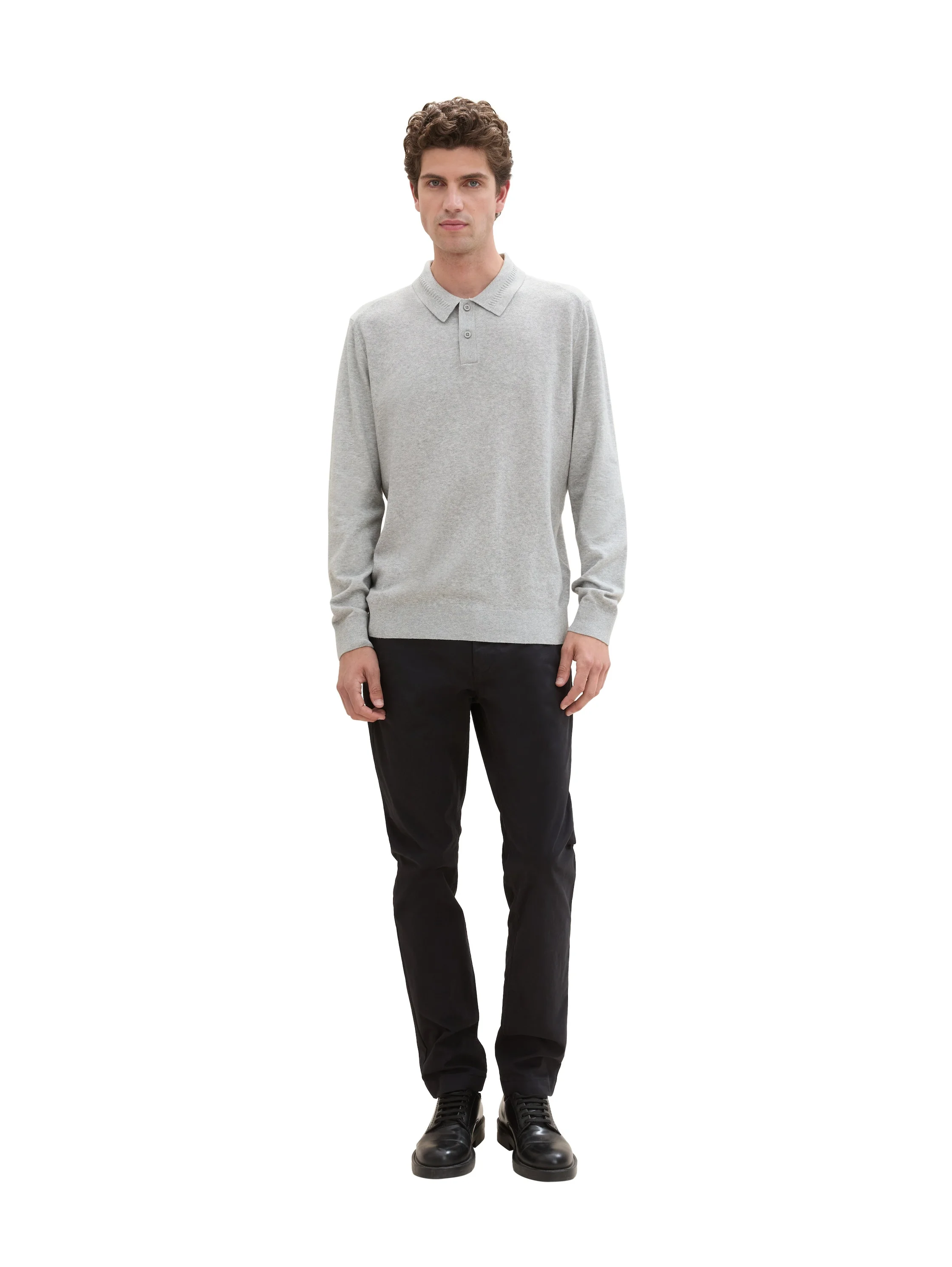 Tom Tailor - Cosy Structured Knit Polo Tom Tailor - Cosy Structured Knit Polo