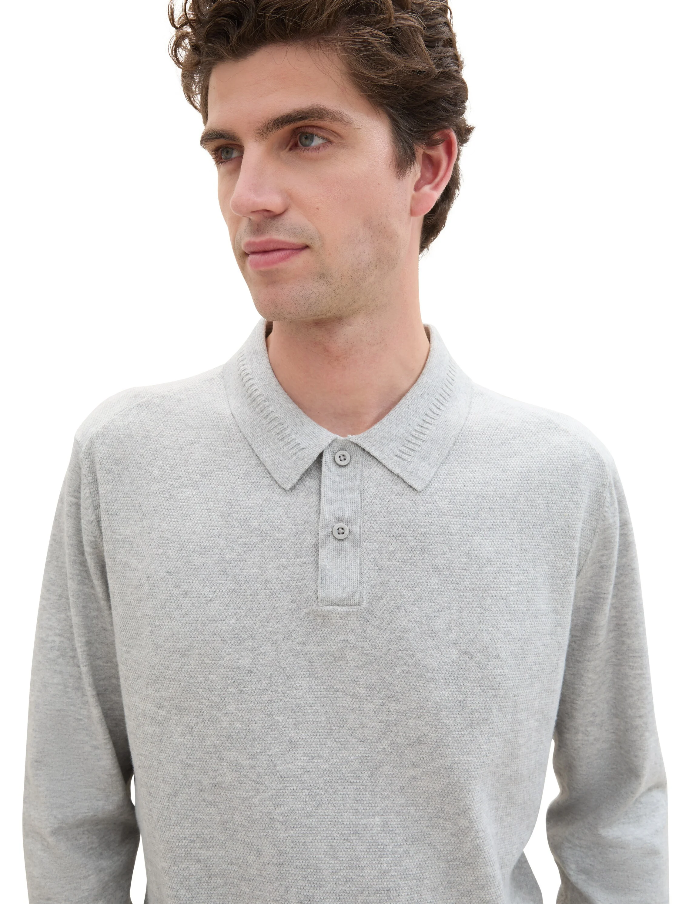 Tom Tailor - Cosy Structured Knit Polo Tom Tailor - Cosy Structured Knit Polo