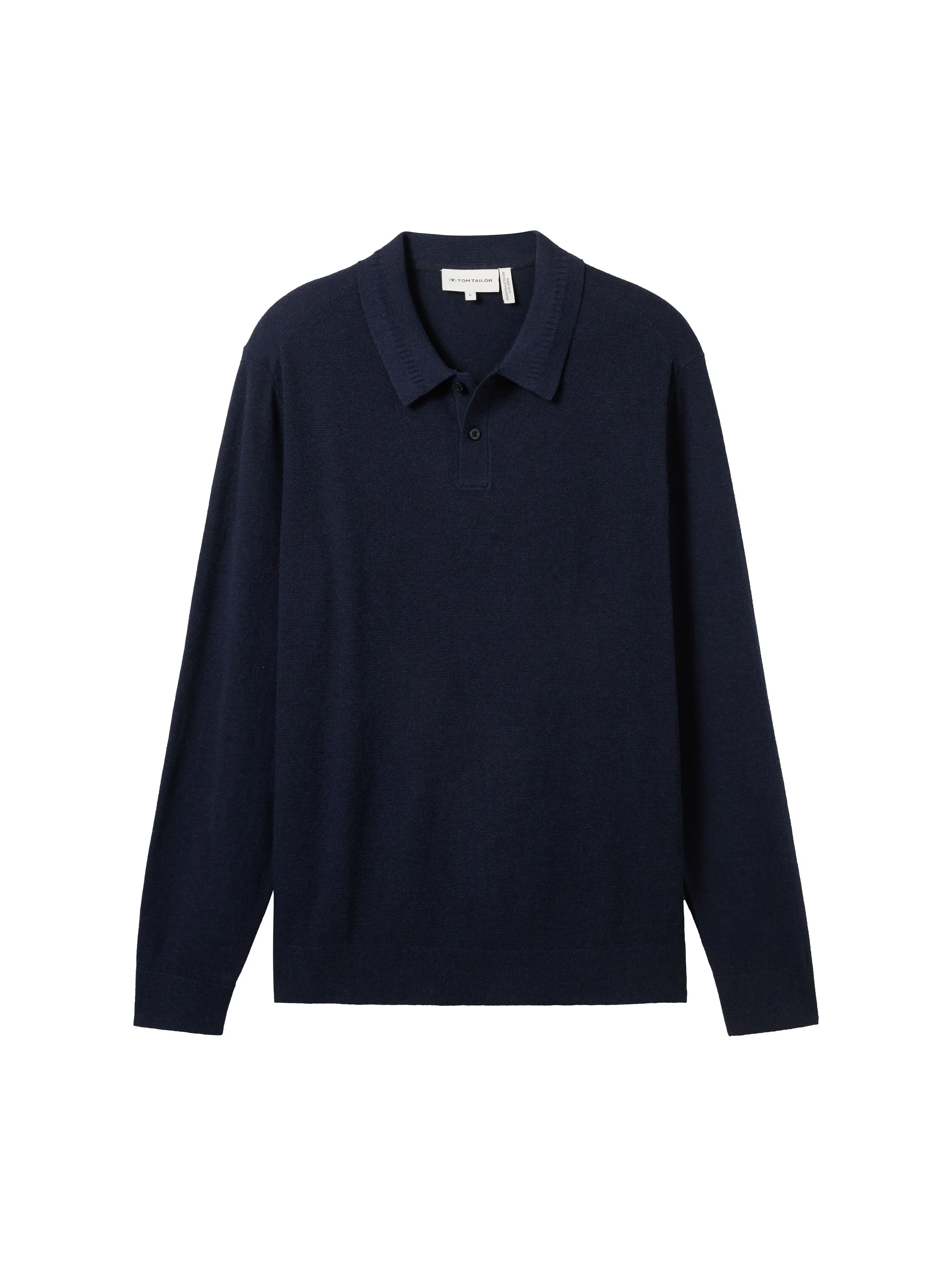 Tom Tailor - Cosy Structured Knit Polo Tom Tailor - Cosy Structured Knit Polo