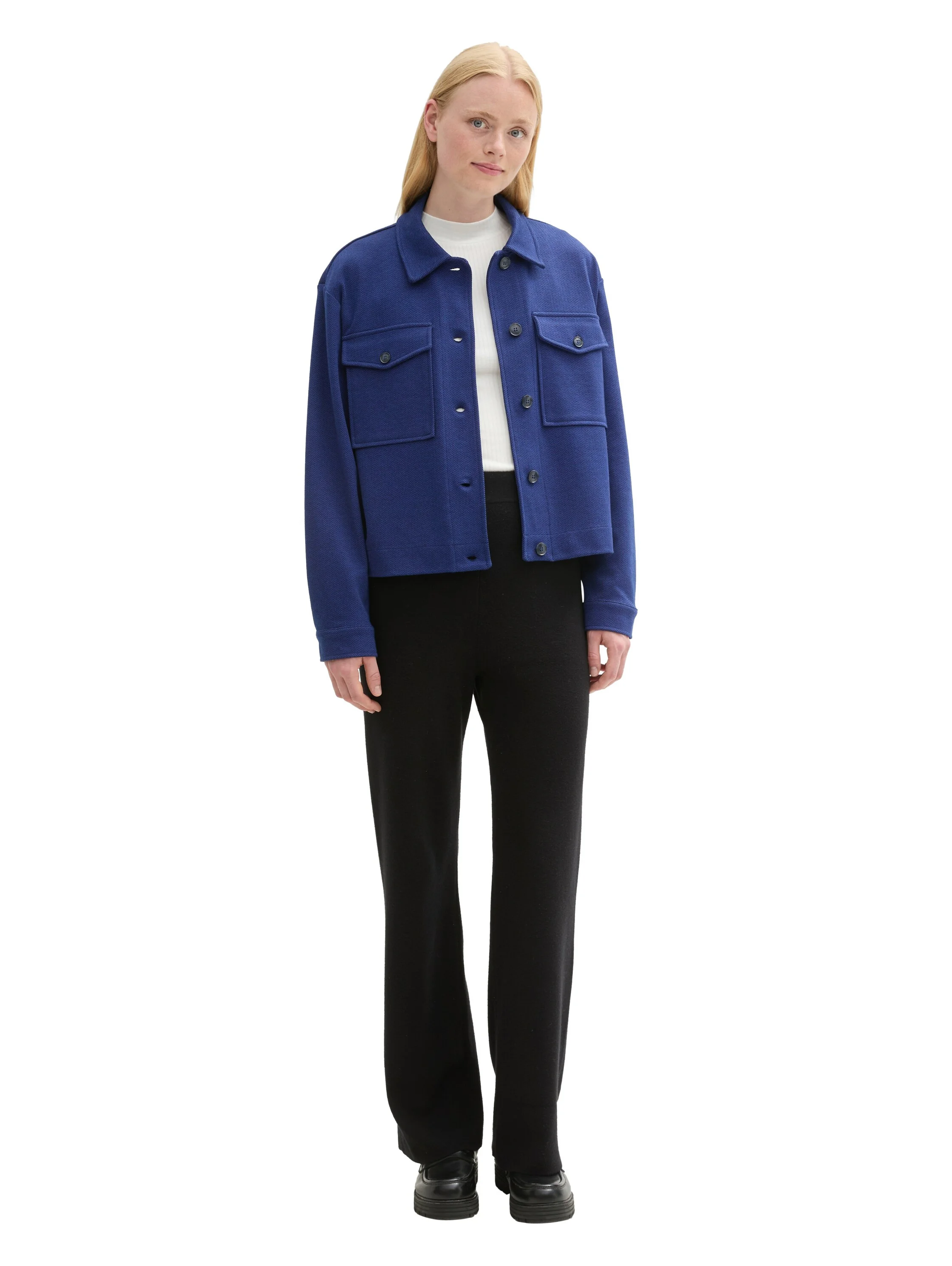 Tom Tailor - Herringbone Shirt Blazer Tom Tailor - Herringbone Shirt Blazer