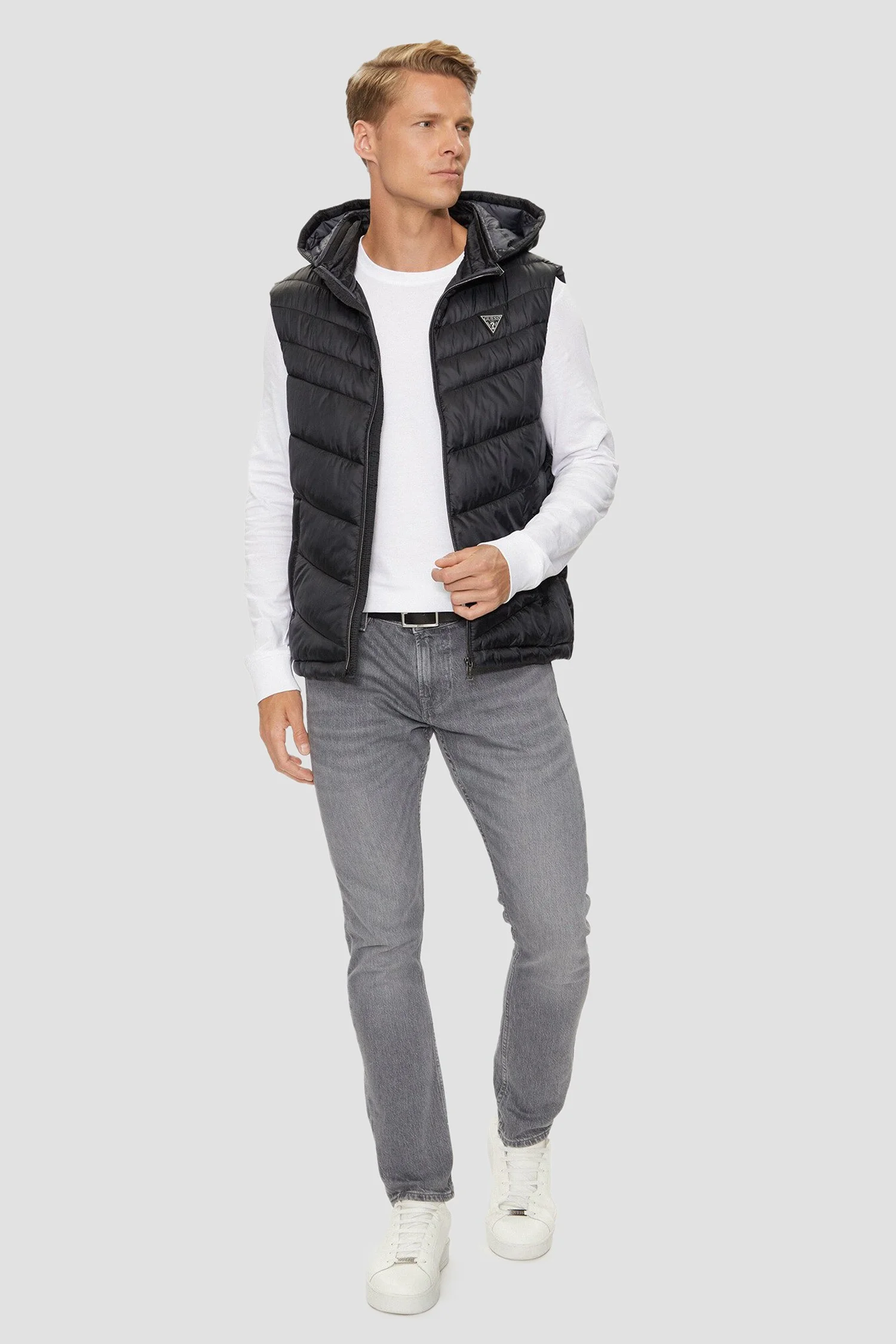 GUESS - SUPER LIGHT PUFFA VEST GUESS - SUPER LIGHT PUFFA VEST