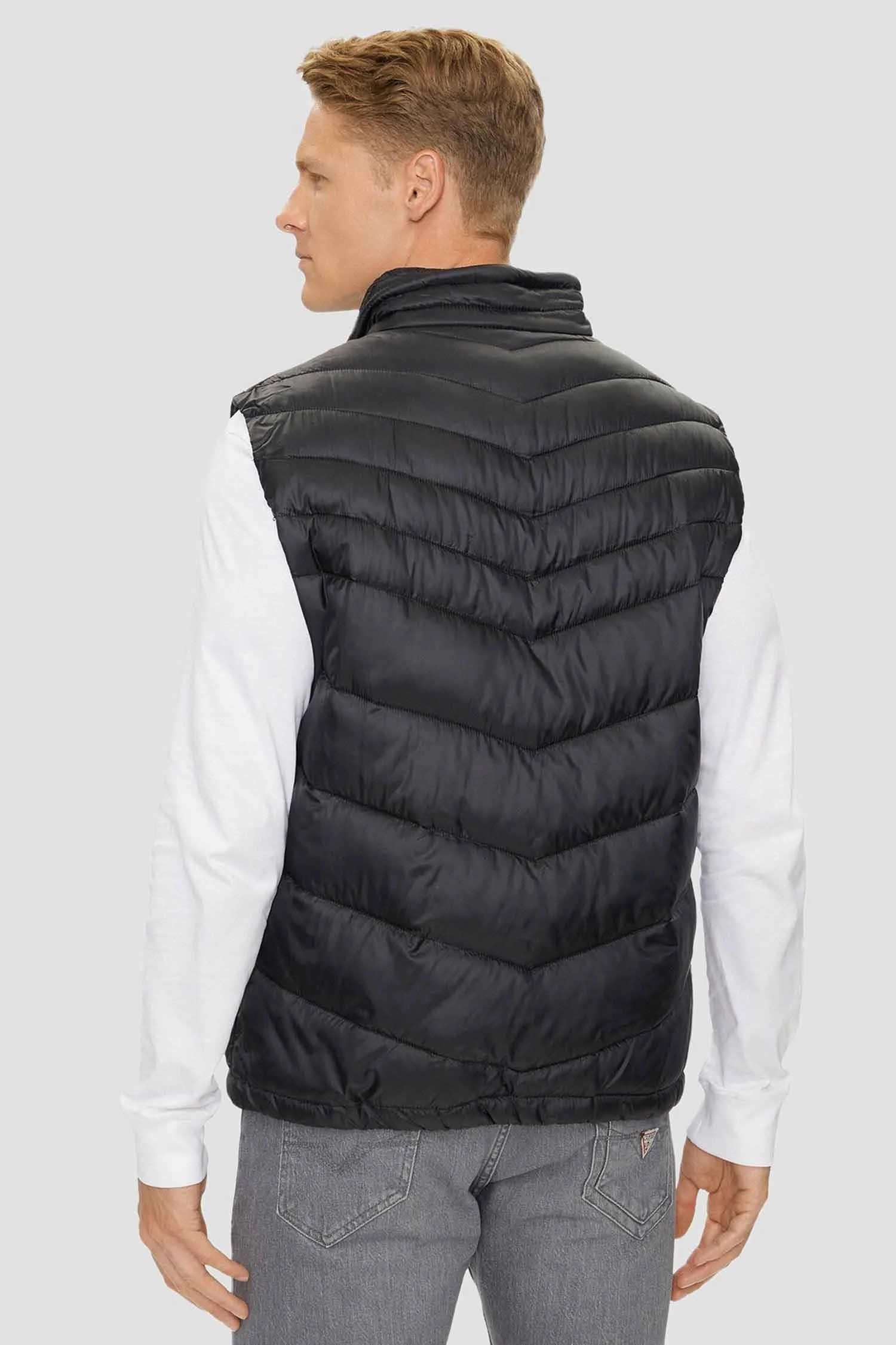 GUESS - SUPER LIGHT PUFFA VEST GUESS - SUPER LIGHT PUFFA VEST